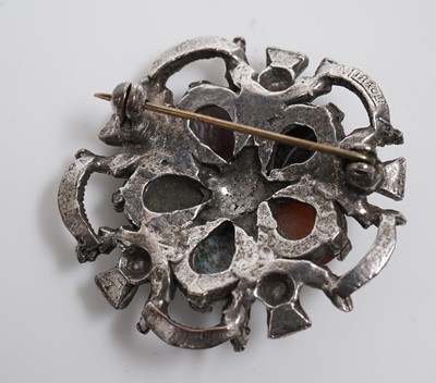 Lot 668 - A selection of Scottish silver jewellery