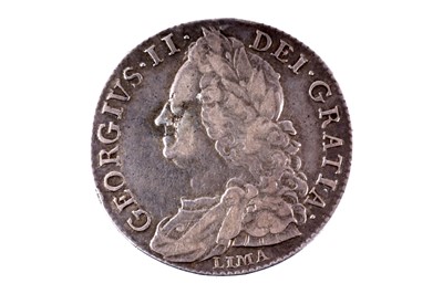 Lot 1265 - A George II half crown, 1746