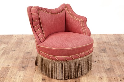 Lot 433 - An unusual Victorian occasional/corner chair