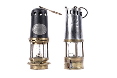 Lot 1451 - Two miners’ lamps