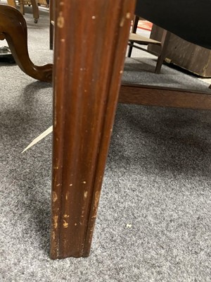 Lot 118 - Liberty: a pair of 20th Century mahogany framed Georgian style armchairs