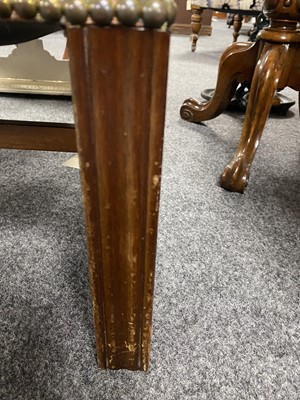 Lot 118 - Liberty: a pair of 20th Century mahogany framed Georgian style armchairs