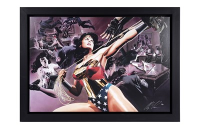 Lot 1031 - Alex Ross - Wonder Woman: Defender of Truth | giclee print