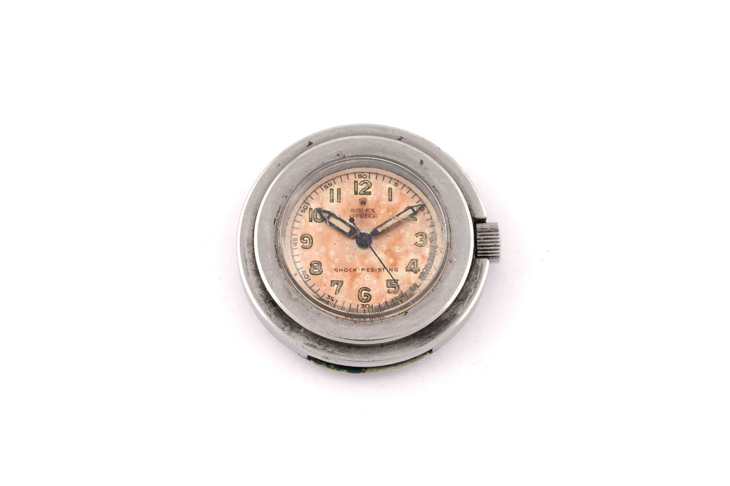 Lot 437 - Rolex Oyster: a stainless steel cased manual wind wristwatch
