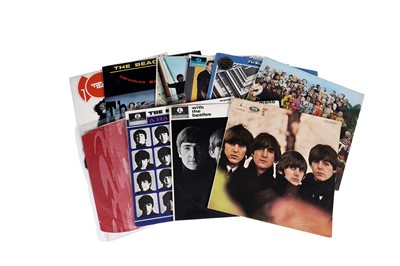Lot 634 - Vinyl LP records by The Beatles and others