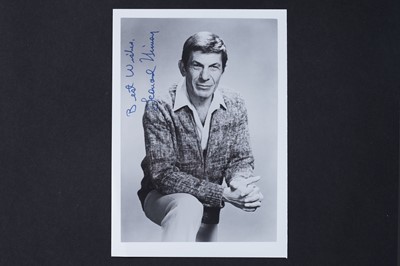 Lot 749 - Autographs of modern actors