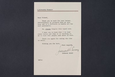 Lot 749 - Autographs of modern actors