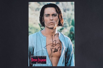 Lot 749 - Autographs of modern actors