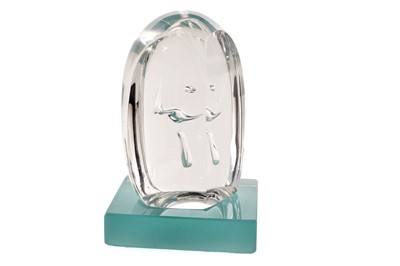 Lot 418 - A Göran Wärff 'Art Object', Kosta
