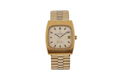 Lot 466 - Omega Constellation: a gilt-steel cased automatic chronometer wristwatch