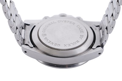 Lot 408 - Tudor Oysterdate Monte Carlo: a stainless steel cased manual wind chronograph wristwatch