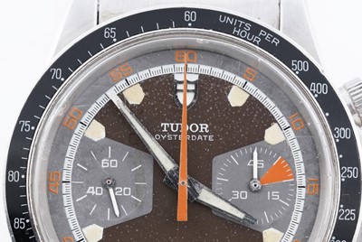 Lot 408 - Tudor Oysterdate Monte Carlo: a stainless steel cased manual wind chronograph wristwatch