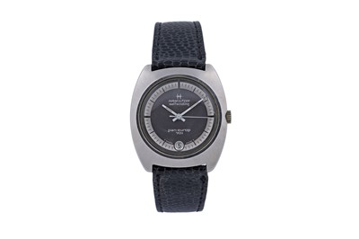 Lot 514 - Hamilton Selfwinding Pan-Europ 701: a stainless steel cased automatic wristwatch