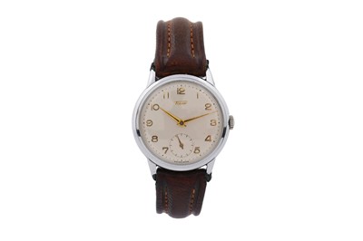 Lot 518 - Tissot: a stainless steel cased manual wind wristwatch
