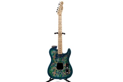Lot 193 - A Fender Japan Blue Flower Telecaster
