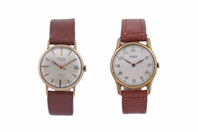 Lot 530 - Majex: a 9ct yellow gold cased manual wind wristwatch