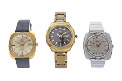 Lot 532 - Three automatic wristwatches