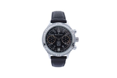 Lot 534 - Poljot KGB: a stainless steel cased manual wind chronograph wristwatch