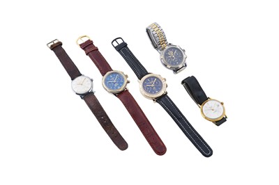 Lot 535 - Five watches by Poljot