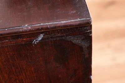 Lot 459 - A George III mahogany chest of drawers