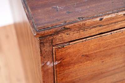 Lot 459 - A George III mahogany chest of drawers