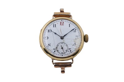 Lot 541 - A selection of gold cased wristwatches