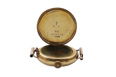 Lot 541 - A selection of gold cased wristwatches