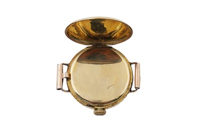 Lot 541 - A selection of gold cased wristwatches