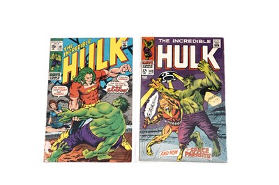 Lot 751 - The Incredible Hulk No’s. 103 and 141 by Marvel Comics