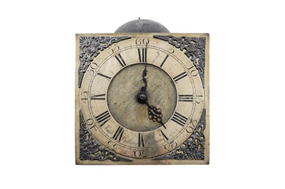 Lot 1221 - John Belling, Bodmyn: a longcase clock dial and movement