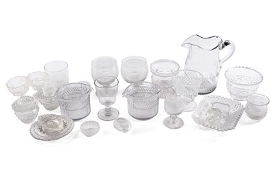 Lot 402 - ﻿A selection of 19th Century and later cut glass
