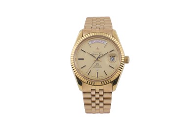 Lot 543 - Titoni Cosmo King Rotomatic: a gilt-steel cased automatic wristwatch