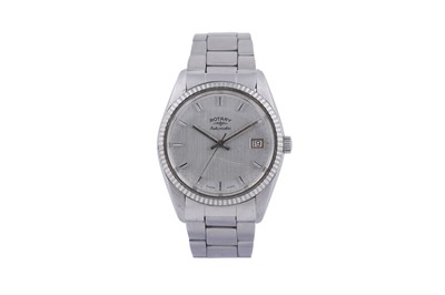 Lot 724 - Rotary: a stainless steel cased automatic wristwatch
