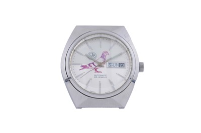 Lot 547 - STB: a stainless steel cased automatic wristwatch