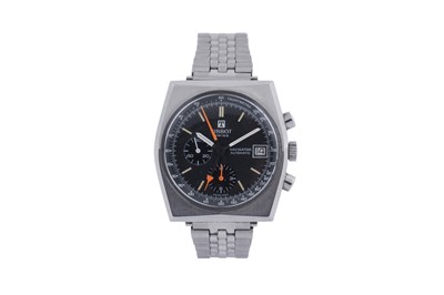 Lot 558 - Tissot Navigator: a stainless steel cased automatic chronograph wristwatch