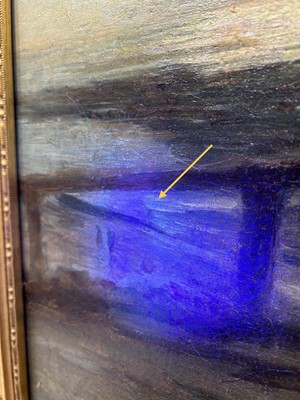 Lot 996 - Robert Jobling - The Embrace, above Tynemouth Longsands | oil