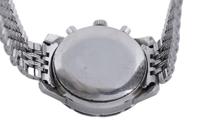 Lot 559 - Heuer Autavia: a stainless steel cased manual wind chronograph wristwatch