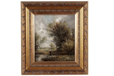 Lot 633 - Frederick Jacques Sang - Near Chelles, Giverny, Seine et Marne, France | oil