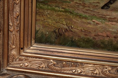 Lot 2 - Joseph Dixon Clark - Bolting to Join the Hunt | oil