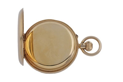 Lot 601 - Goldsmiths and Silversmiths Co Ltd: an 18ct yellow gold cased keyless hunter pocket watch
