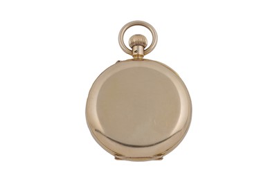 Lot 601 - Goldsmiths and Silversmiths Co Ltd: an 18ct yellow gold cased keyless hunter pocket watch