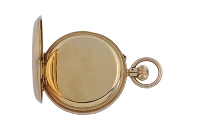 Lot 601 - Goldsmiths and Silversmiths Co Ltd: an 18ct yellow gold cased keyless hunter pocket watch