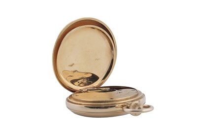Lot 601 - Goldsmiths and Silversmiths Co Ltd: an 18ct yellow gold cased keyless hunter pocket watch