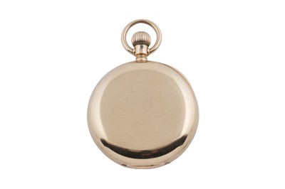 Lot 606 - Waltham, USA: an 18ct yellow gold cased full-hunter keyless pocket watch
