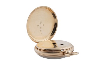 Lot 609 - Waltham, retailed by Fattorini & Sons, Bradford: an 18ct yellow gold cased fob watch