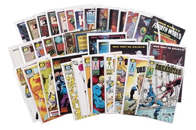 Lot 736 - Marvel graphic novels; and other comics