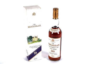 Lot 413 - A bottle of The Macallan 18 Year Old Single Malt Scotch Whisky