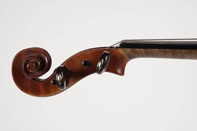 Lot 43 - A French violin labelled Gustave Villaume