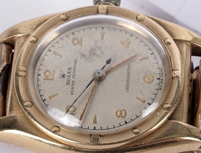 Lot 431 - Rolex Oyster Perpetual: an 18ct yellow gold cased automatic Chronometer wristwatch