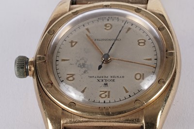 Lot 431 - Rolex Oyster Perpetual: an 18ct yellow gold cased automatic Chronometer wristwatch